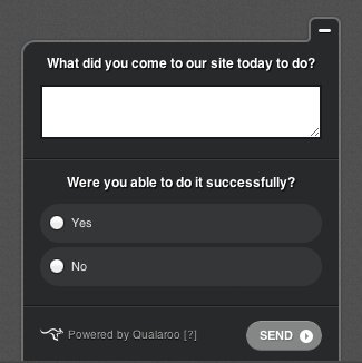 Survey question Survey question